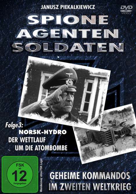 Spione Agenten Soldaten Folge 3: Norsk Hydro - Der Wettlauf um die Atombombe, DVD