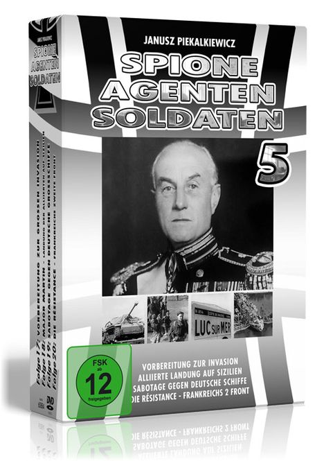 Spione Agenten Soldaten Box 5, 4 DVDs