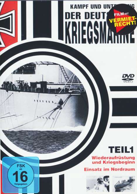 Kampf und Untergang der deutschen Kriegsmarine Teil 1, DVD