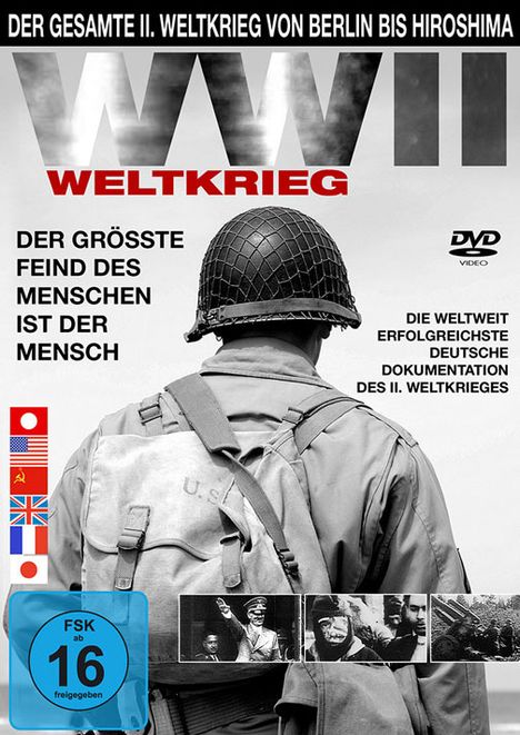 Krieg: Zweiter Weltkrieg - Von Berlin nach Hiroshima, DVD