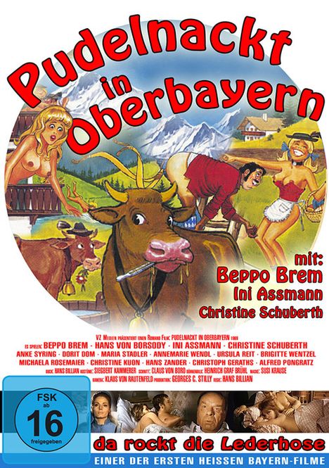 Pudelnackt in Oberbayern, DVD