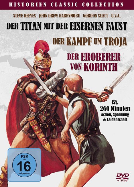 Historien Classic Collection, 3 DVDs