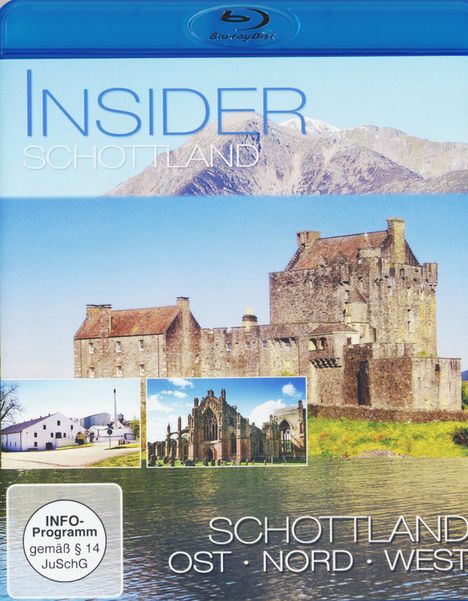 Schottland - Ost/Nord/West (Blu-ray), Blu-ray Disc