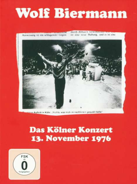 Wolf Biermann: Das Kölner Konzert 13. November 1976, 2 DVDs