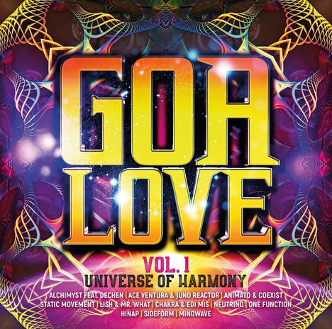 Goa Love Vol.1: Universe Of Harmony, 2 CDs