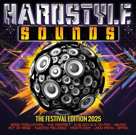 Hardstyle Sounds 2025 (The Festival Edition), 2 CDs