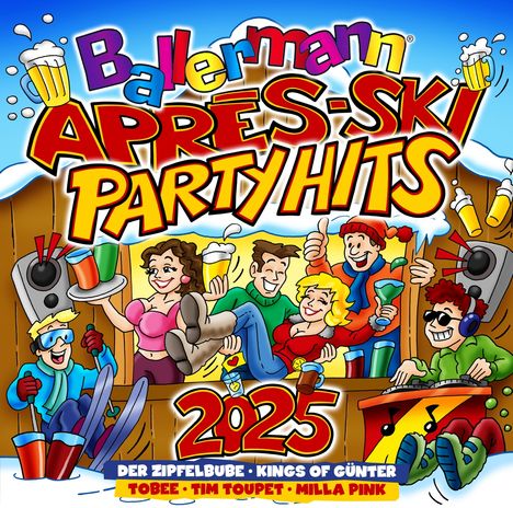 Ballermann Apres Ski Party Hits 2025, 2 CDs