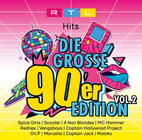 RTL Hits-Die Grosse 90er Edition Vol.2, 2 CDs