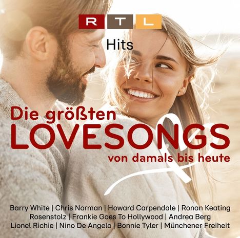 RTL Hits-Die größten Love Songs, 2 CDs
