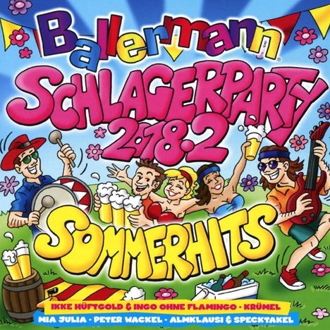 Ballermann Schlagerparty 2018.2, 2 CDs