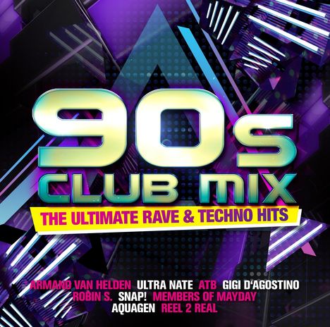 90s Club Mix: The Ultimative Rave, 2 CDs