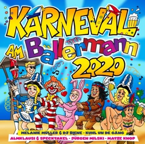 Karneval am Ballermann 2020, 2 CDs