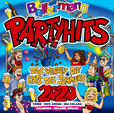 Ballermann Partyhits 2020: Das werden die Hits des Sommers, 2 CDs