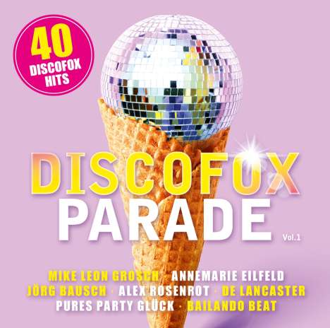 Discofox Parade Vol.1, 2 CDs