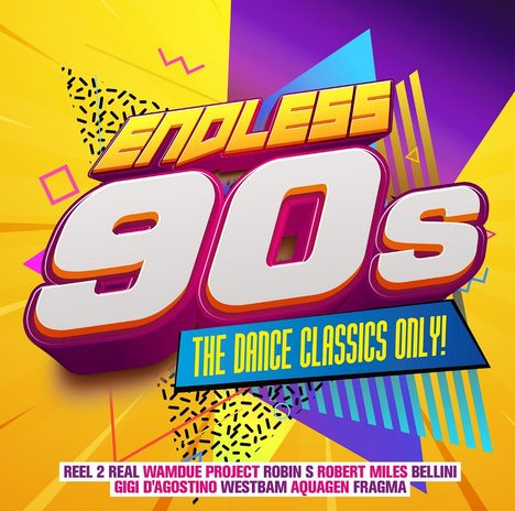 Endless 90s - The Dance Classics Only!, 2 CDs