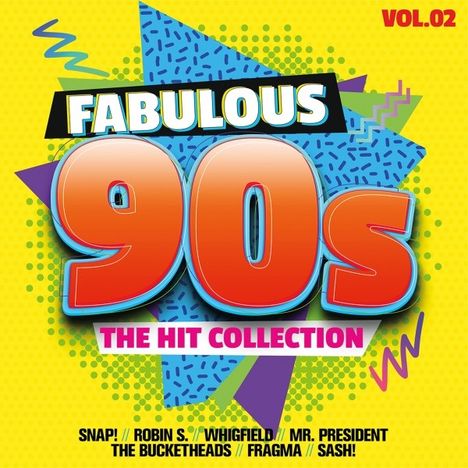 Fabulous 90s - The Hit Collection Vol. 2, 2 CDs