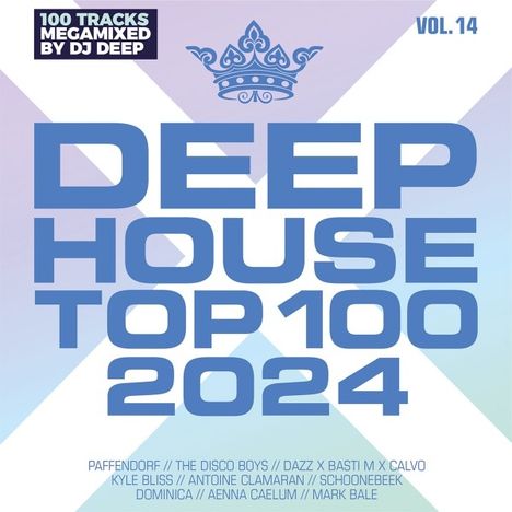 Deephouse Top 100 2024 (Vol.14), 2 CDs
