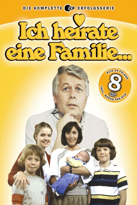 Ich heirate eine Familie (Gesamtausgabe), 8 DVDs