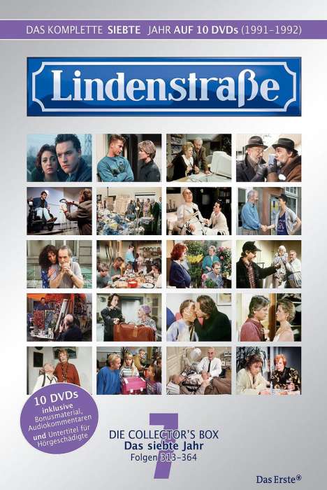 Lindenstraße Staffel 7, 10 DVDs