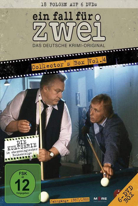Ein Fall für Zwei Box 04, 6 DVDs