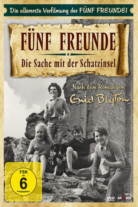 Fünf Freunde - Die Sache mit der Schatzinsel (1957), DVD