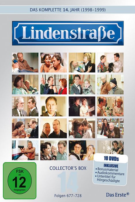 Lindenstraße Staffel 14, 10 DVDs