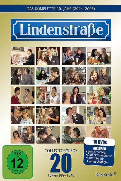 Lindenstraße Staffel 20, 10 DVDs