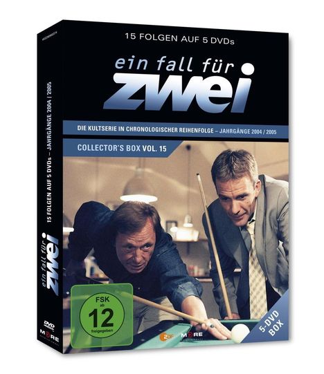 Ein Fall für Zwei Box 15 (Folge 210-224), 5 DVDs