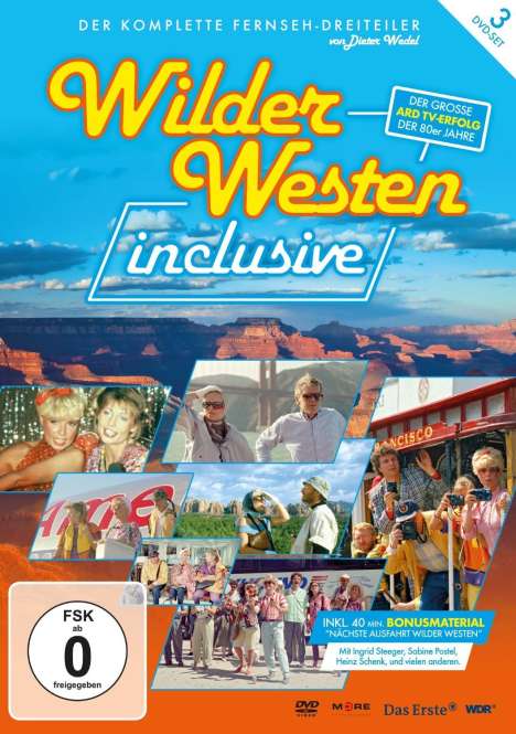 Wilder Westen inklusive, 3 DVDs