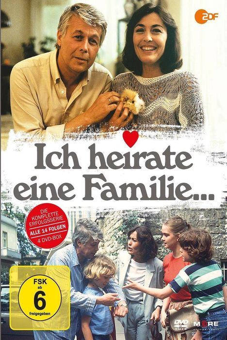 Ich heirate eine Familie (Komplette Serie), 4 DVDs