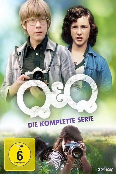 Q &amp; Q (Komplette Serie), 2 DVDs