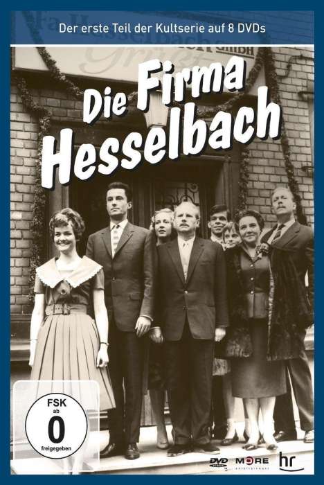 Die Hesselbachs: Die Firma Hesselbach (Teil 1 der Kultserie), 8 DVDs