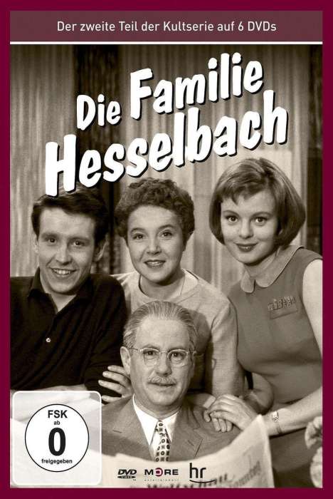 Die Hesselbachs: Die Familie Hesselbach (Teil 2 der Kultserie), 6 DVDs