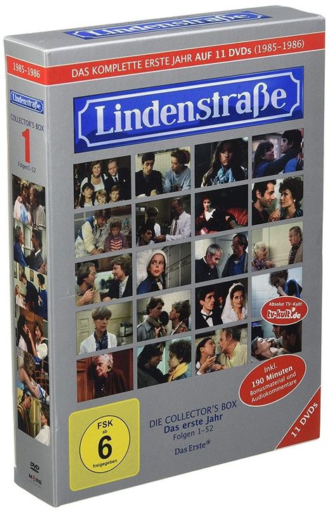 Lindenstraße Staffel 1, 11 DVDs