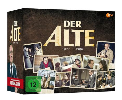 Der Alte - Siegfried Lowitz Box, 39 DVDs