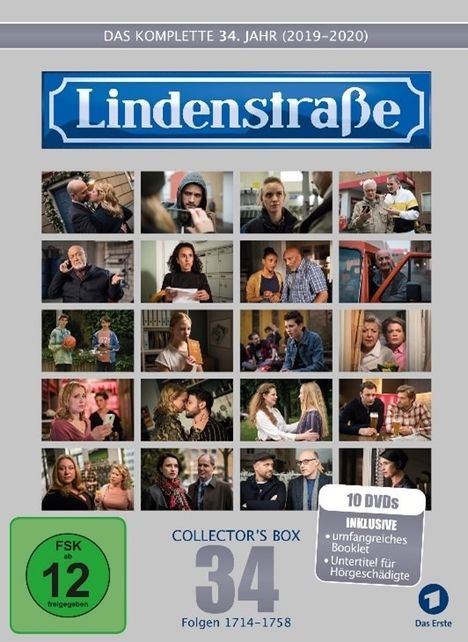 Lindenstraße Staffel 34 (finale Staffel), 10 DVDs
