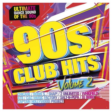 90s Club Hits Vol.2, 2 CDs