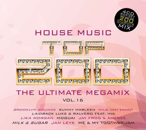 House Top 200 Vol.16, 4 CDs