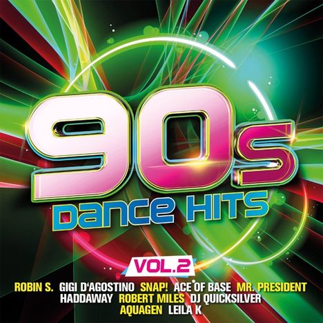 90s Dance Hits Vol.2, 2 CDs