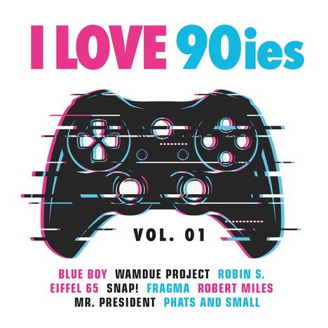 I Love 90ies Vol.01, 2 CDs