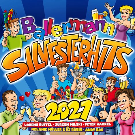 Ballermann Silvesterhits 2021, 2 CDs