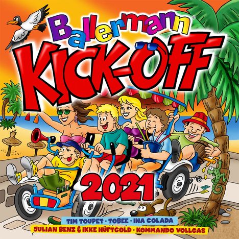 Ballermann Kick Off 2021, 2 CDs