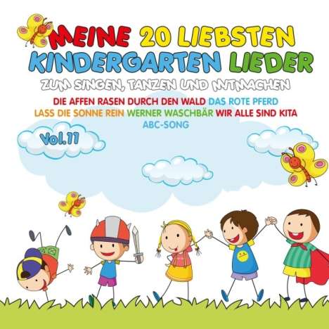 Meine 20 liebsten Kindergarten Lieder Vol. 11, CD