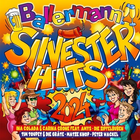 Ballermann Silvesterhits 2024, 2 CDs