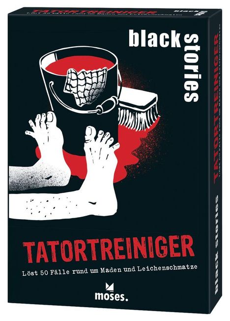 Thomas Kundt: black stories Tatortreiniger, Spiele