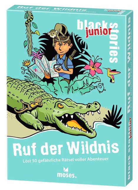 Corinna Harder: black stories junior Ruf der Wildnis, Spiele