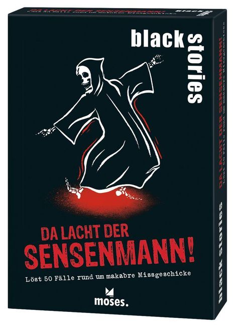 Tom Grimm: black stories Da lacht der Sensenmann!, Spiele