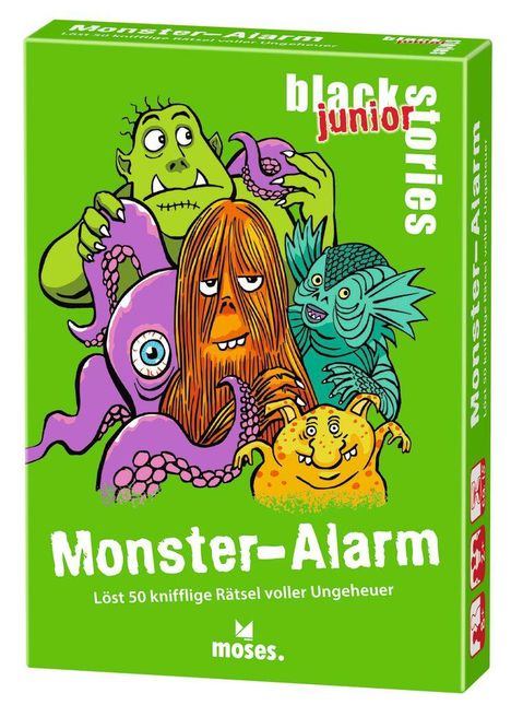 Corinna Harder: black stories junior Monster-Alarm, Spiele