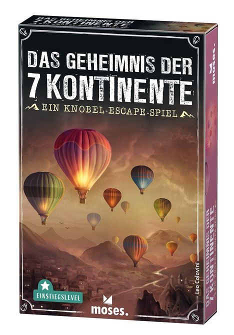 Leo Colovini: Das Geheimnis der 7 Kontinente, Spiele