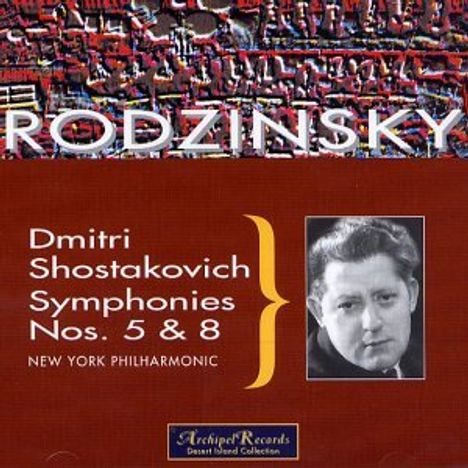 Dmitri Schostakowitsch (1906-1975): Symphonien Nr.5 &amp; 8, 2 CDs